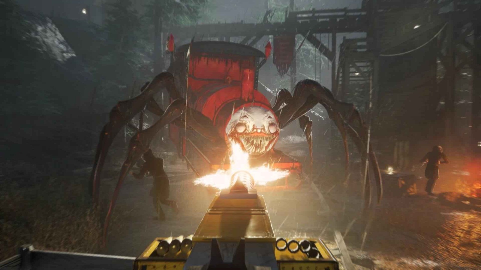 恐怖的蜘蛛怪物火车免费安装